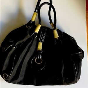 White House Black Market Canvas tote